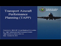 FAA Workshop on Transport Airplane Performance Planning